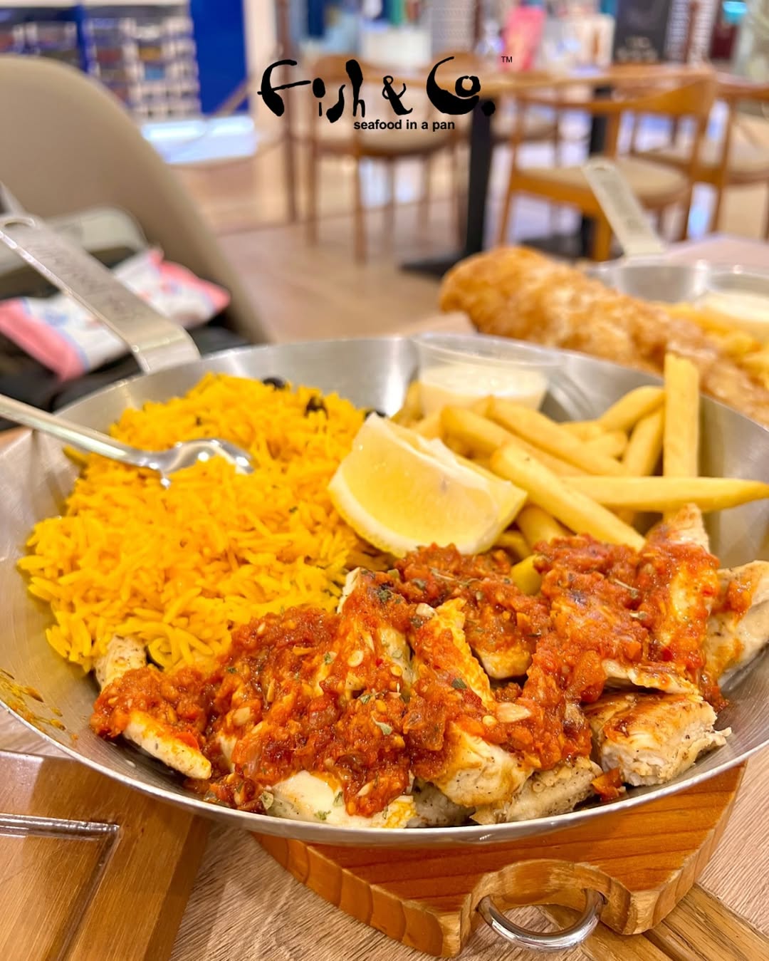 Fiery Chicken Peri-Peri Pizza Fish & Co